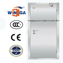 Flat Design High Quality 304stainless Steel Security Steel Door (W-GH-04)